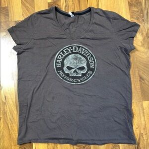 Ladies 2X glittery Willie G Harley-Davidson Tee